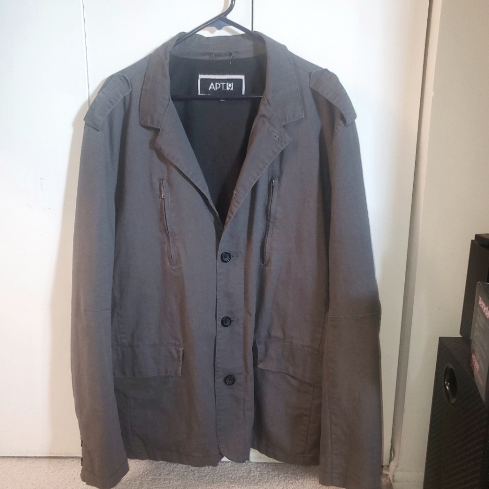 Apt 9 Military Style Hipster Jacket Men XL